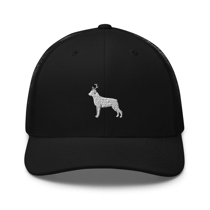 Rottie Reindeer Cap