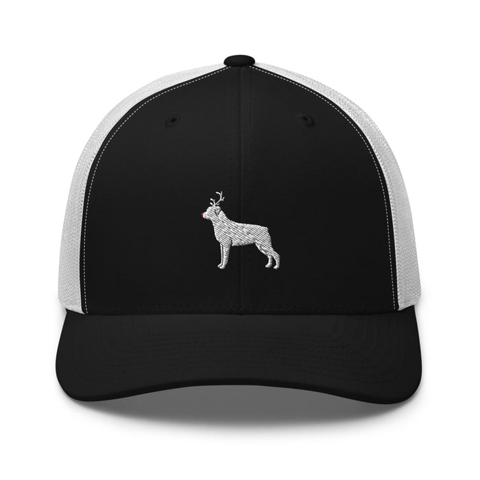 Rottie Reindeer Cap