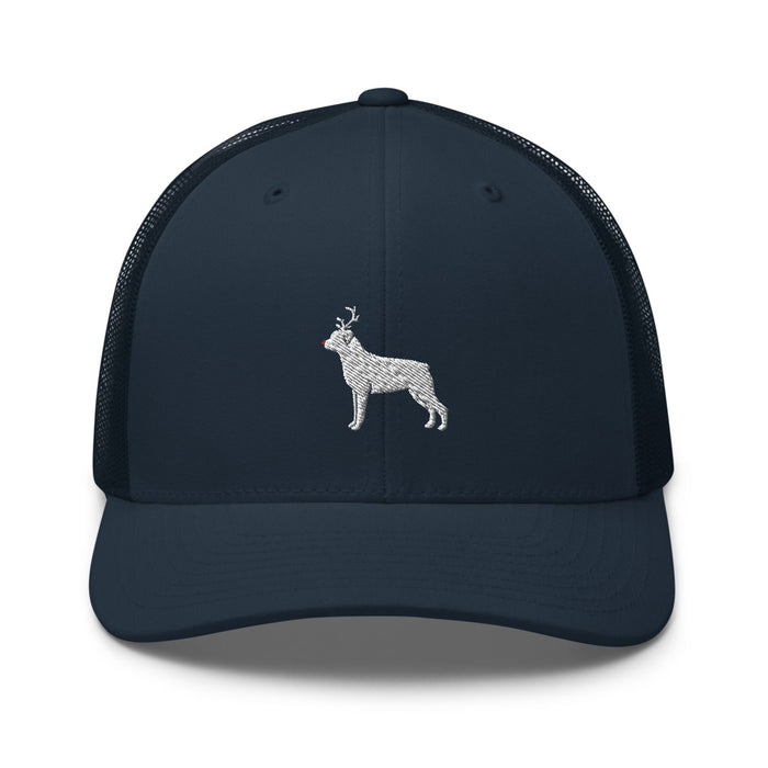 Rottie Reindeer Cap