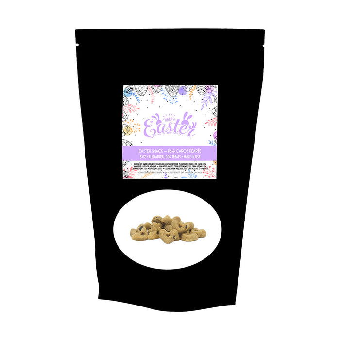 Easter Snack — PB Carob Hearts
