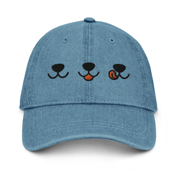 Happy Dog Denim Hat