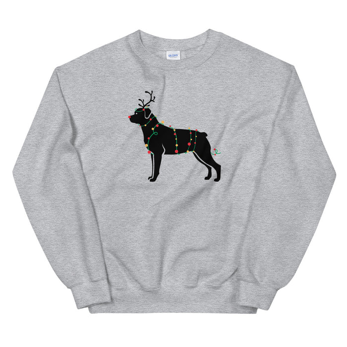 "Rudolph the Red Nosed Rottie" Sweatshirt