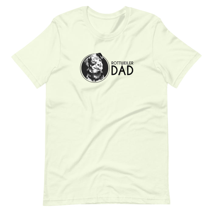 Rottweiler Dad Tee Shirt