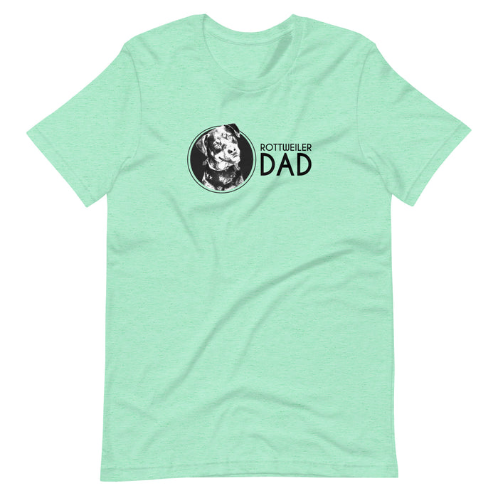 Rottweiler Dad Tee Shirt