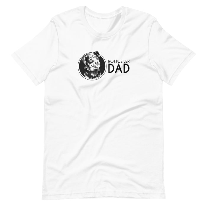 Rottweiler Dad Tee Shirt